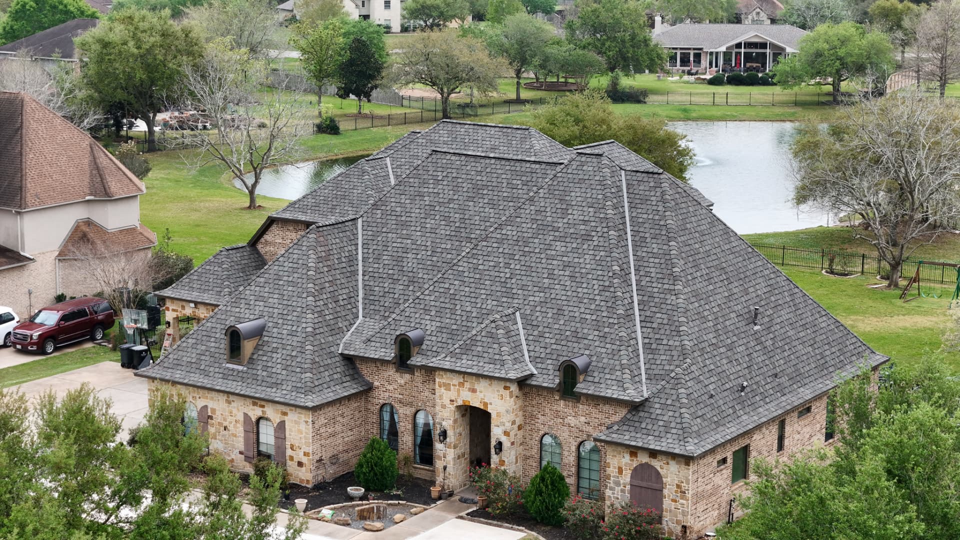 Completed Spire Roofing Solutions residential roofing project